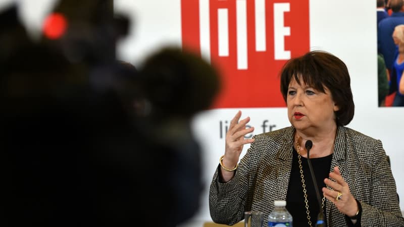 Martine Aubry à Lille le 3 mars 2017.