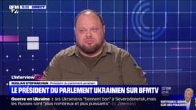 "On parle déjà de 5062 civils dont 262 enfants tués" déclare Ruslan Stefanchuk, le président du parlement ukrainien