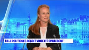Violette Spillebout, candidate LaREM à la mairie de Lille, invitée de Lille Politiques