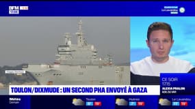 Le ministre des Armées indique que le Dixmude partira de Toulon en direction de la bande de Gaza