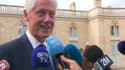 L'ancien président américain Bill Clinton à l'Élysée ce lundi.