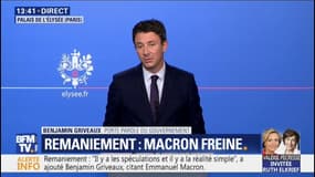 Remaniement: pour le président, "il n'y a pas l'ombre d'un espace" entre lui et le Premier ministre