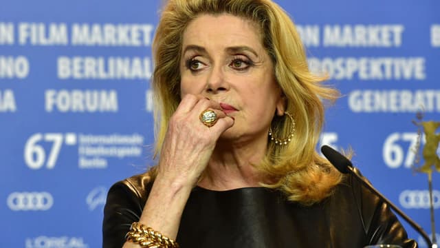 Catherine Deneuve à Berlin pour le film "Sage Femme"