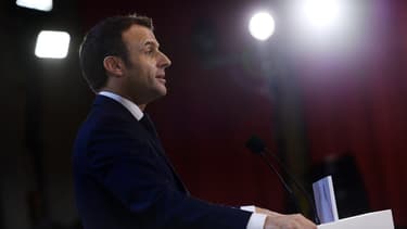 Emmanuel Macron à Amiens