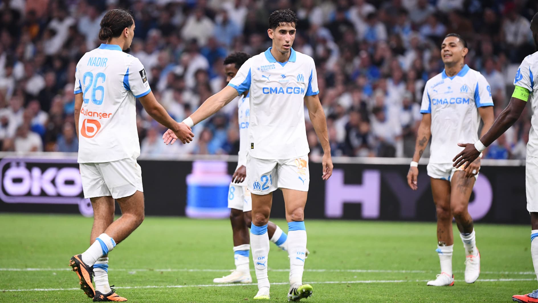 REAL MADRID-OM: GROS COUP DUR POUR LA DÉFENSE MARSEILLAISE, NAYEF AGUERD FORFAIT