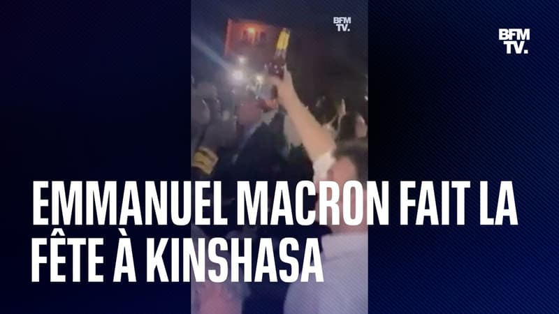 Concert, bains de foule, bière... La dernière soirée de la tournée africaine d'Emmanuel Macron critiquée par les internautes