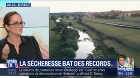 La sècheresse bat des records