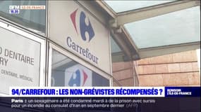 Ivry: les salariés non-grévistes de Carrefour récompensés par la direction? 