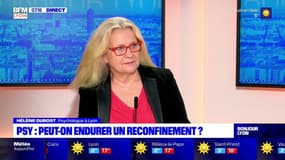 Covid-19: Hélène Dubost, psychologue à Lyon, observe "toute une kyrielle de symptomatologie dépressive"