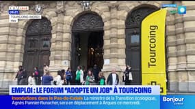 Tourcoing: 1.500 candidats pour la 9e édition du forum "adopte un job"