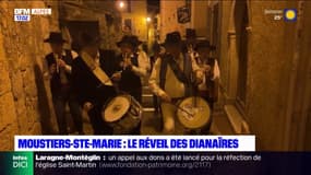 Moustiers-Sainte-Marie: le réveil des dianaïres lors de la fête patronale