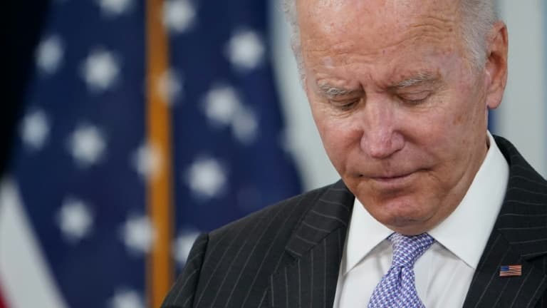 Joe Biden lors d'une conférence de presse à propos de la vaccination des enfants de 5 à 11 ans, à Washington, le 3 novembre 2021
