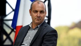 Le secrétaire général de la CFDT Laurent Berger lors d'une réunion du Medef à Paris, le 28 août 2019