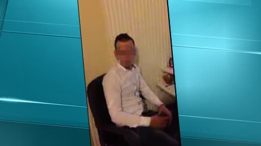 Le jeune homme, dans la vidéo où il se présente comme le "nouveau Mohamed Merah".