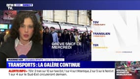 SNCF: 1 TGV sur 4 et 3 TER sur 10 prévus mercredi