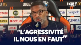 Lorient 4-0 Rennes : "On doit aller à la mi-temps à 0-0", Beye montre de l'exigence malgré deux cartons rouges "mérités"