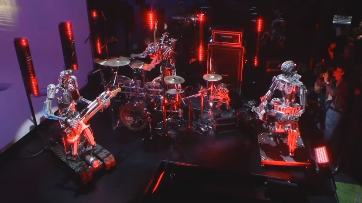 Les robots musiciens d'Audi Les robots musiciens d'Audi