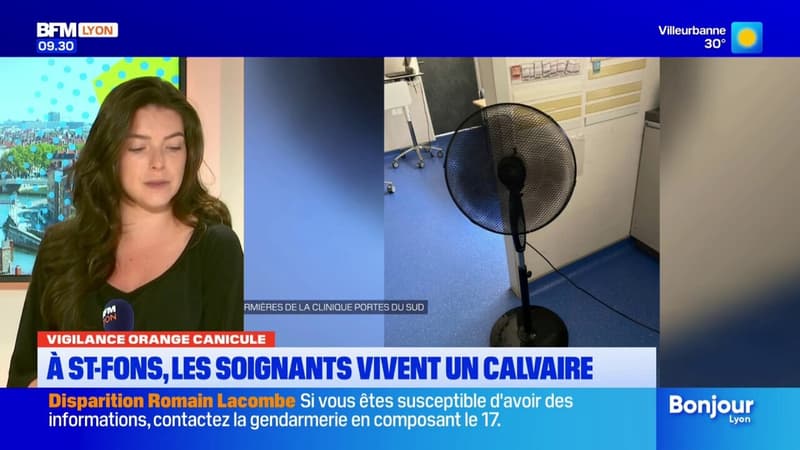 Canicule: à Saint-Fons, les soignants et les patients vivent un calvaire