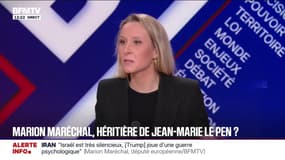 Hausse des titres de séjour en France: "C'est une submersion totale", déclare Marion Maréchal, députée européenne 