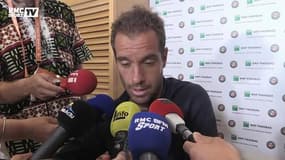 Roland Garros – Gasquet : "Je suis content de pouvoir disputer un autre match"