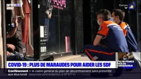 Covid-19: multiplication des maraudes pour venir en aide aux sans-abri