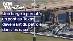 Une barge a percuté un pont au Texas déversant du pétrole dans les eaux 