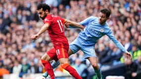 Mohamed Salah et Bernardo Silva 