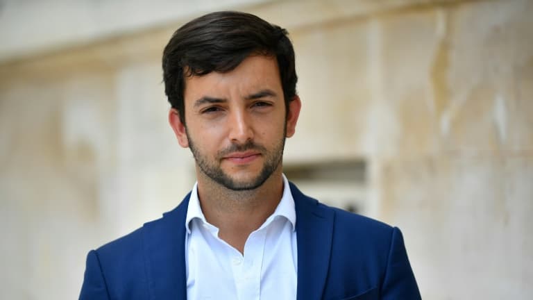 Le député RN Jean-Philippe Tanguy arrive à Paris le 21 juin 2022
