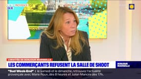 Marseille: "la mairie impose" la salle de shoot, estime Sabine Bernasconi