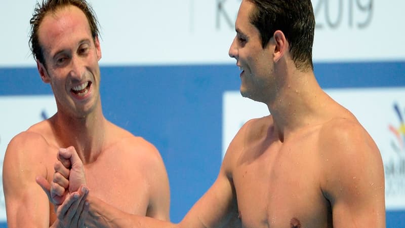 Fabien Gilot et Florent Manaudou