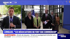 Droits de douane: les ministres ont assuré aux filières les plus touchées que les négociations allaient se poursuivre dans les jours à venir