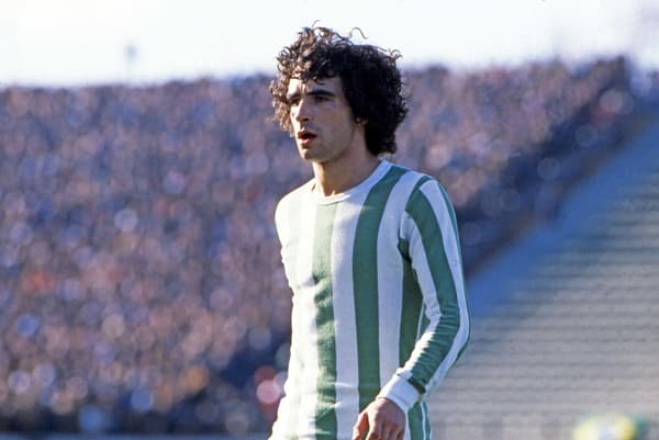 Olivier Rouyer lors du match Hongrie-France au Mondial 1978