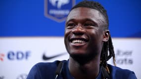 Eduardo Camavinga en conférence de presse avant Gibraltar-France le 13/06/2023