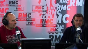 Paul-Henri Mathieu dans les studios de RMC