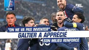 OM 0-3 PSG : "On ne va pas inventer quelque chose", Galtier a aimé son milieu densifié