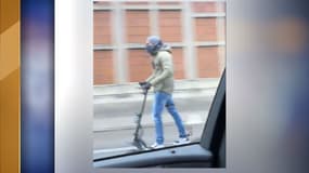 Un homme circulant à trottinette à 85 km/h aperçu sur l'A86