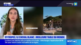  Saint-Tropez: le restaurant La Vague d'or élu meilleure table du monde