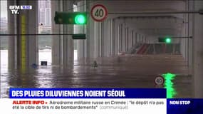 Corée du Sud: des pluies torrentielles noient la ville de Séoul