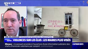 "Un tiers des maires disent avoir subi des insultes ou des agressions sur les réseaux sociaux", déclare Joël Balandraud (vice-président de l'association des maires de France)