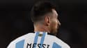 Lionel Messi avec l'Argentine, le 13 octobre 2023