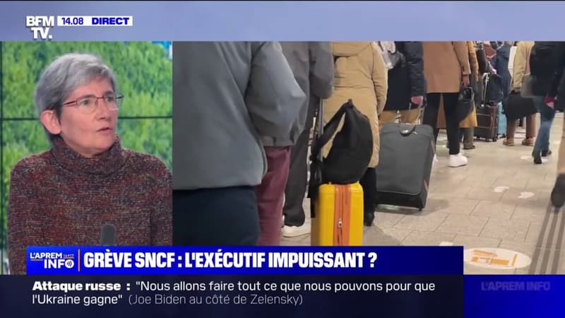 Monique Dabat, porte-parole de Lutte Ouvrière: « Les propositions de la direction de la SNCF, c’est des miettes »