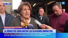 Dermatose dans le Rhône : visite de la ministre ce vendredi