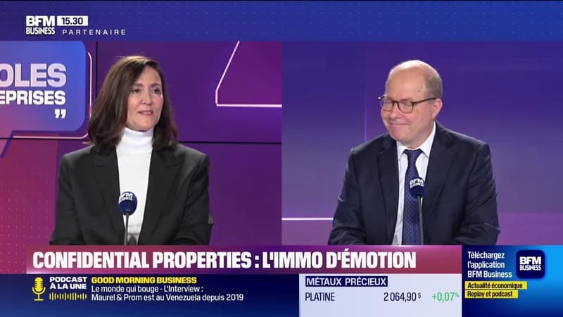 Zélia Michel (Confidential Properties) : Confidential Properties, l'immo d'émotion - 15/02