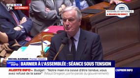 Michel Barnier devant l'Assemblée nationale: "La censure rendra tout plus difficile et plus grave"