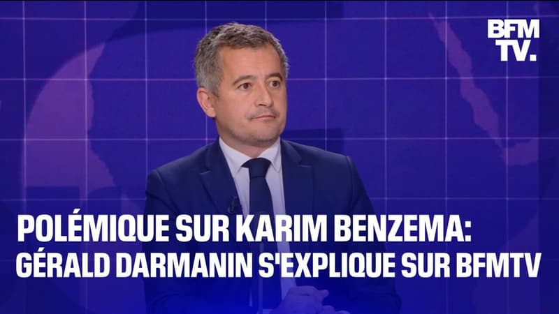 Polémique Karim Benzema: Gérald Darmanin s'explique sur ses propos concernant 