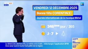 Fête des Lumières à Nice - La météo de Colas du vendredi 12 décembre 2025