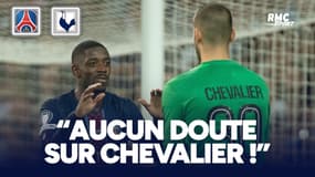 PSG 2-2 (4tab3) Tottenham : "Aucun doute sur Chevalier", assure Dembélé (qui loue le caractère parisien)