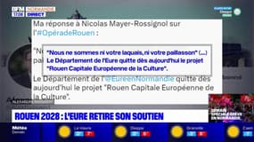 Fermeture de l'opéra de Rouen: le département de l'Eure quitte "Rouen, capitale européenne de la Culture"