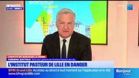 "La dotation de l'Etat n'a pas bougé", selon Frédéric Batteux, directeur de l'Institut Pasteur Lille