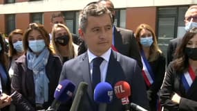 Le ministre de l'Intérieur Gérald Darmanin, le 24 mai 2021.